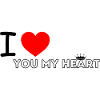 Je t'aime mon cœur