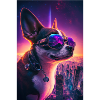 Sunglasses Neon Chihuahua
