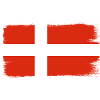 Danmark Flag Skandinavien Dansk Flag Tour