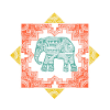 Ethnischer Elefant
