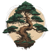 Manicured Bonsai Tree