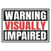 Visually Impaired Warning