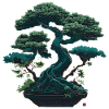 Green Miniature Tree