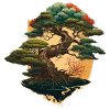 Symmetrical Bonsai Tree