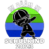 Bääm! Schulkind 2023 Einschulung Schulanfang