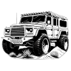 Offraod SUV motif