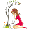Crying girl