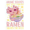 Anime Ramen Axolotl