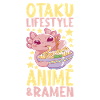 Anime Ramen Axolotl
