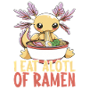 Anime Ramen Axolotl