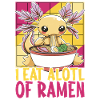 Anime Ramen Axolotl
