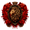 Wizard Golden Lion Emblem