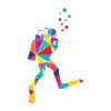 Low Poly Diving Polygon Diving