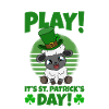 Sheep Shamrocks Saint Patrick's Day