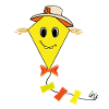 Flying kites