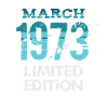 Millésime Mars 1973 Edition Limitée