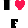 I love F