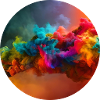 Digital Art - Bunter Nebel/Rauch