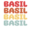 Basil font