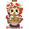 Maneki neko ramen retro