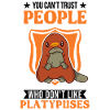 Schnabeltier Geschenk Platypus