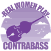 Contrabass Bassist Musician Girl Gift