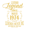 Living Legend since March 1974
