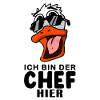 Cool Ente Chef Spruch