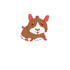 Cadeau de cochon d’Inde mignon