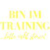 Bin im Training