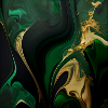Emerald Green Marble Modern