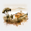 Tuscany Italian Landscape