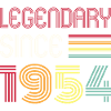 Birthday Legendary Since 1954