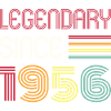Birthday Legendary Since 1956
