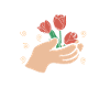 Tulipes Tulipes heureuses