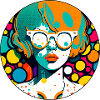 Femme pop art