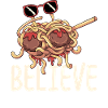 Dabbing Flying Spaghetti Monsters Pastafarian