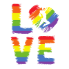 women Climbing LGBT Pride
