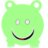 Runder Frosch