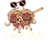 Dabbing Flying Spaghetti Monsters Pastafarian