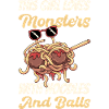 Dabbing Flying Spaghetti Monsters Pastafarian
