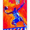 Basketball Oil Painting
