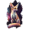 Fennek Fuchs with Galaxy