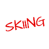 skiing
