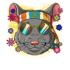 60s 70s Costume Groovy Hippie