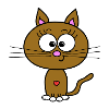 Katze Braun