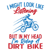 In mijn hoofd rijd ik op een motorfiets / Humor Motorcycle
