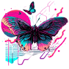 Dreams of Neon Butterfly