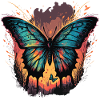 Butterfly Sunset