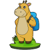Giraffe Hiker Backpack Hiking